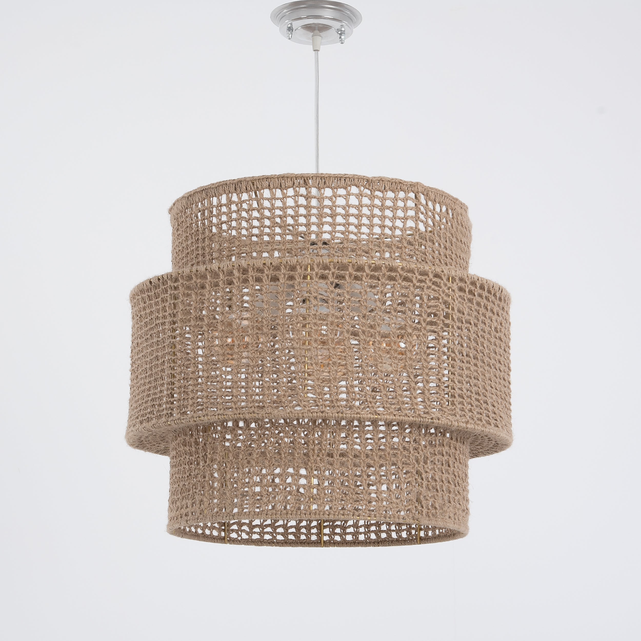 Basket Glow Chandelier: