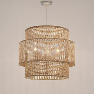 Basket Glow Chandelier: