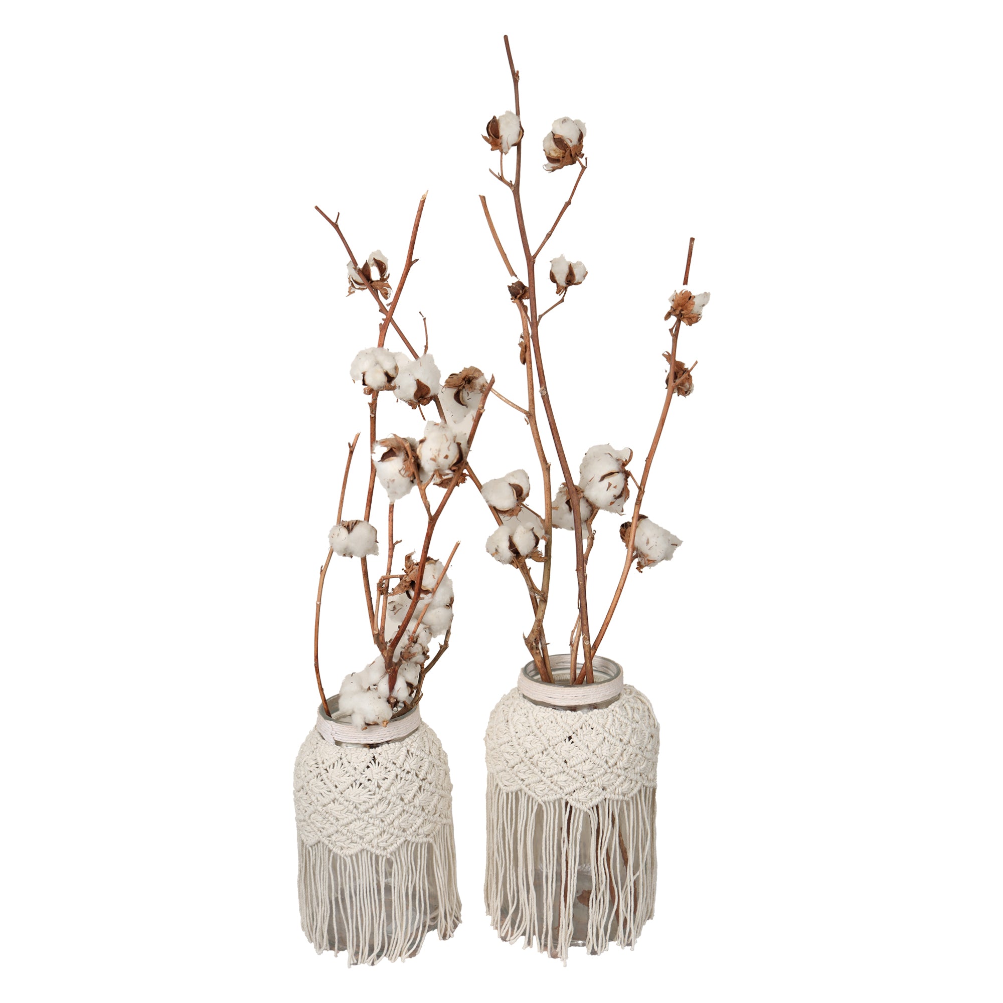 Macrame Candle Holder