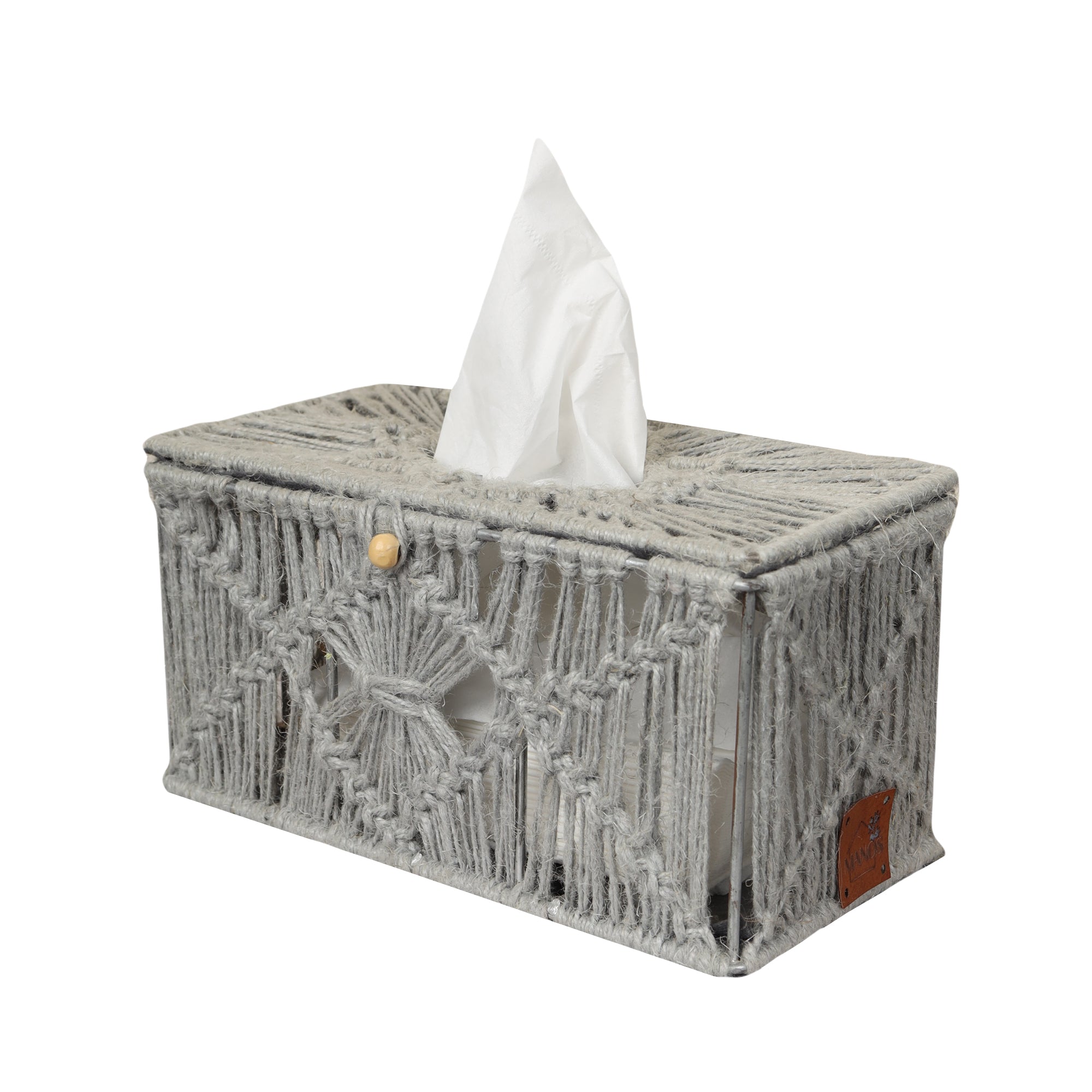 Macrame Tissue Box