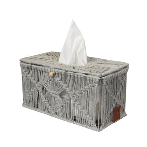 Macrame Tissue Box